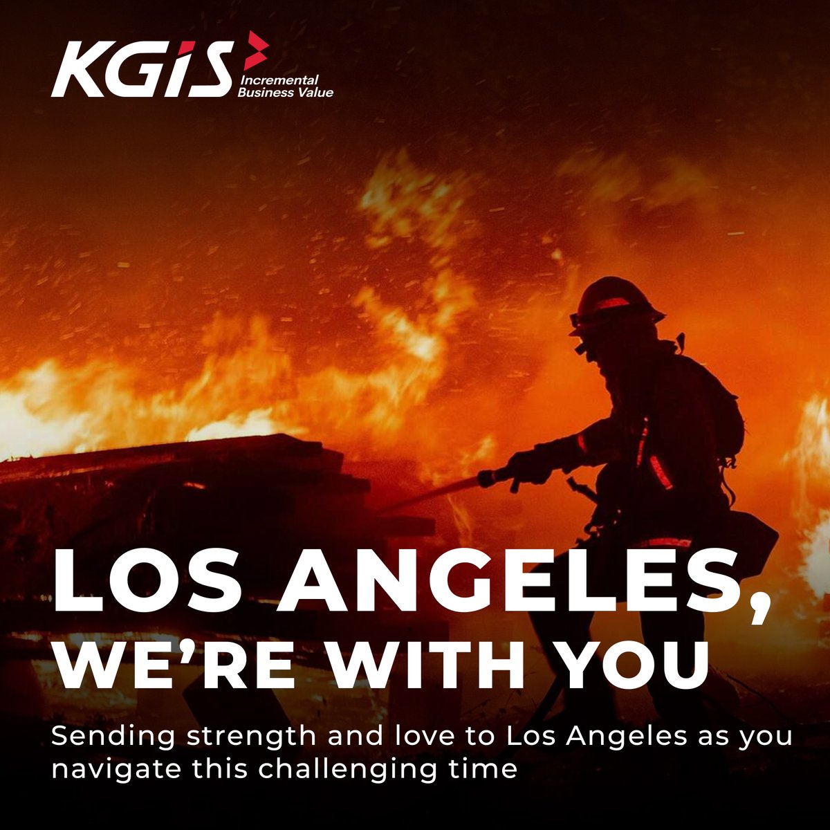 kginvicta's tweet image. Our hearts go out to everyone affected by the devastating wildfires in Los Angeles. We stand in solidarity with the resilient communities facing these unprecedented challenges. Together, we will support and rebuild.

#StandWithLA #LAWildfireSupport #TogetherWeRebuild #KGiS