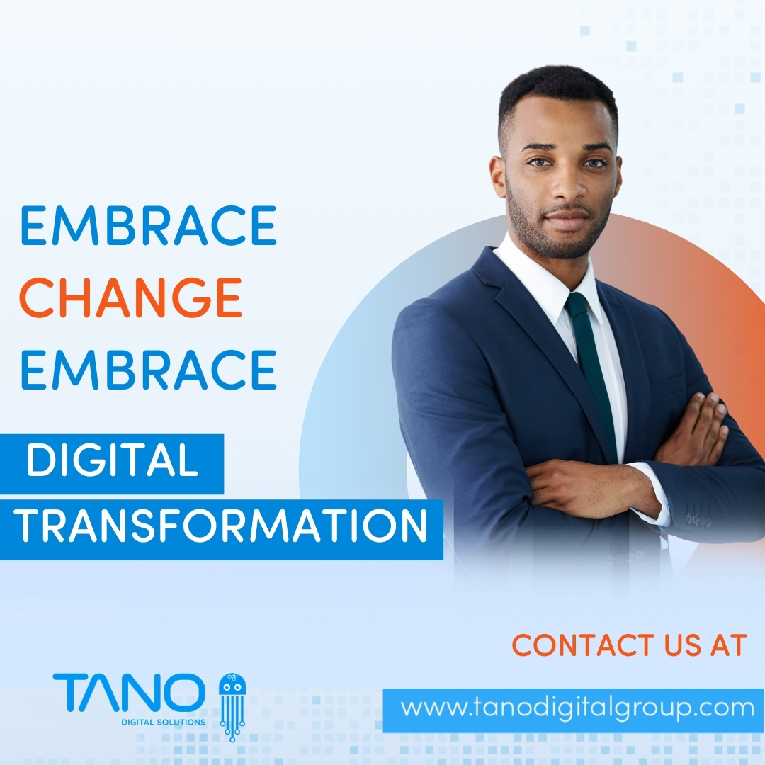 TanoGroup's tweet image. Step into the future with innovative solutions that redefine how you work, connect, and grow. Let’s transform together! 🌐✨

#DigitalTransformation #EmbraceChange #TanoDigitalSolutions