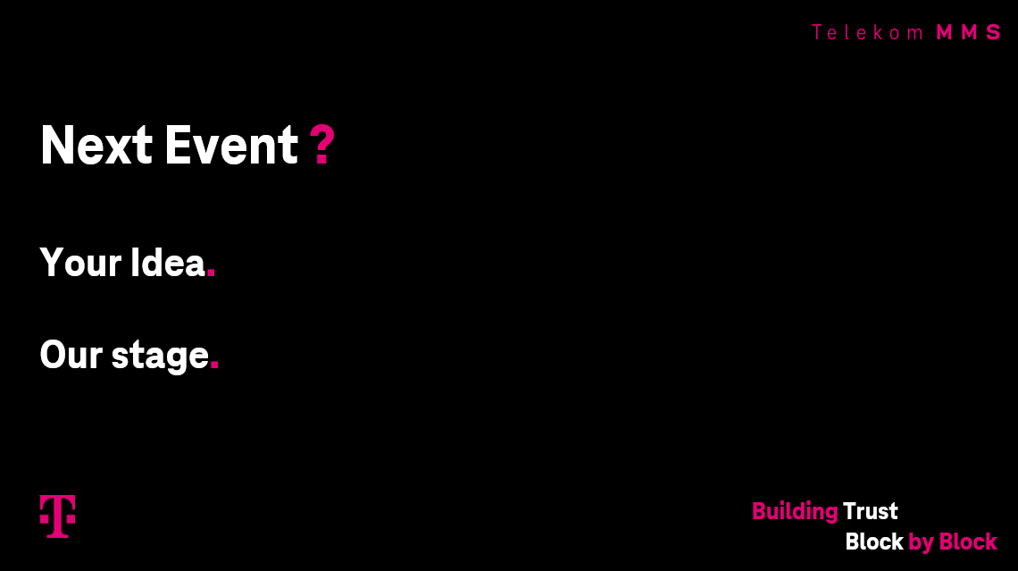 Telekom Web3 Infrastructure & Solutions tweet media