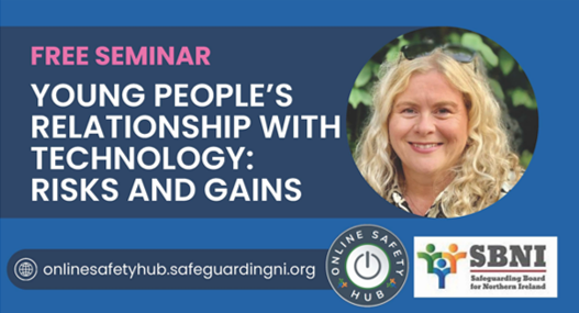 safeguardingni's tweet photo. Standing room only for the first of our five practitioner learning events with Marcella Leonard @leonardconsult focusing on young people’s relationship with technology, from the gains to the risks. https://t.co/4jFo8CScDk