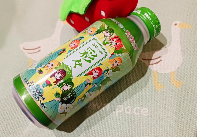 家族がラブライブコラボのJAお茶缶もらって帰ってきたとてもかわよい 