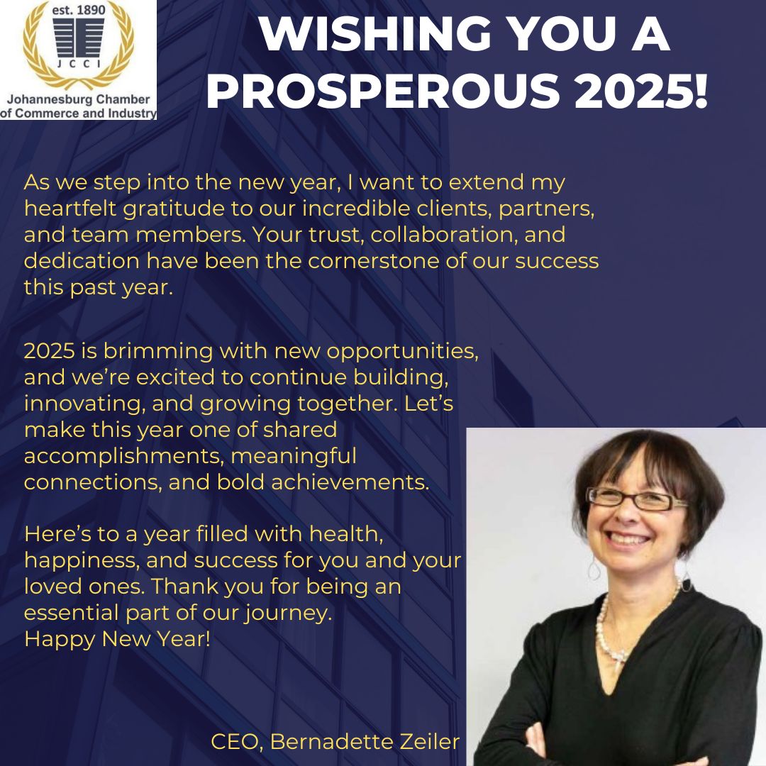 Johannesburg Chamber of Commerce and Industry (@jhbjcci) on Twitter photo 