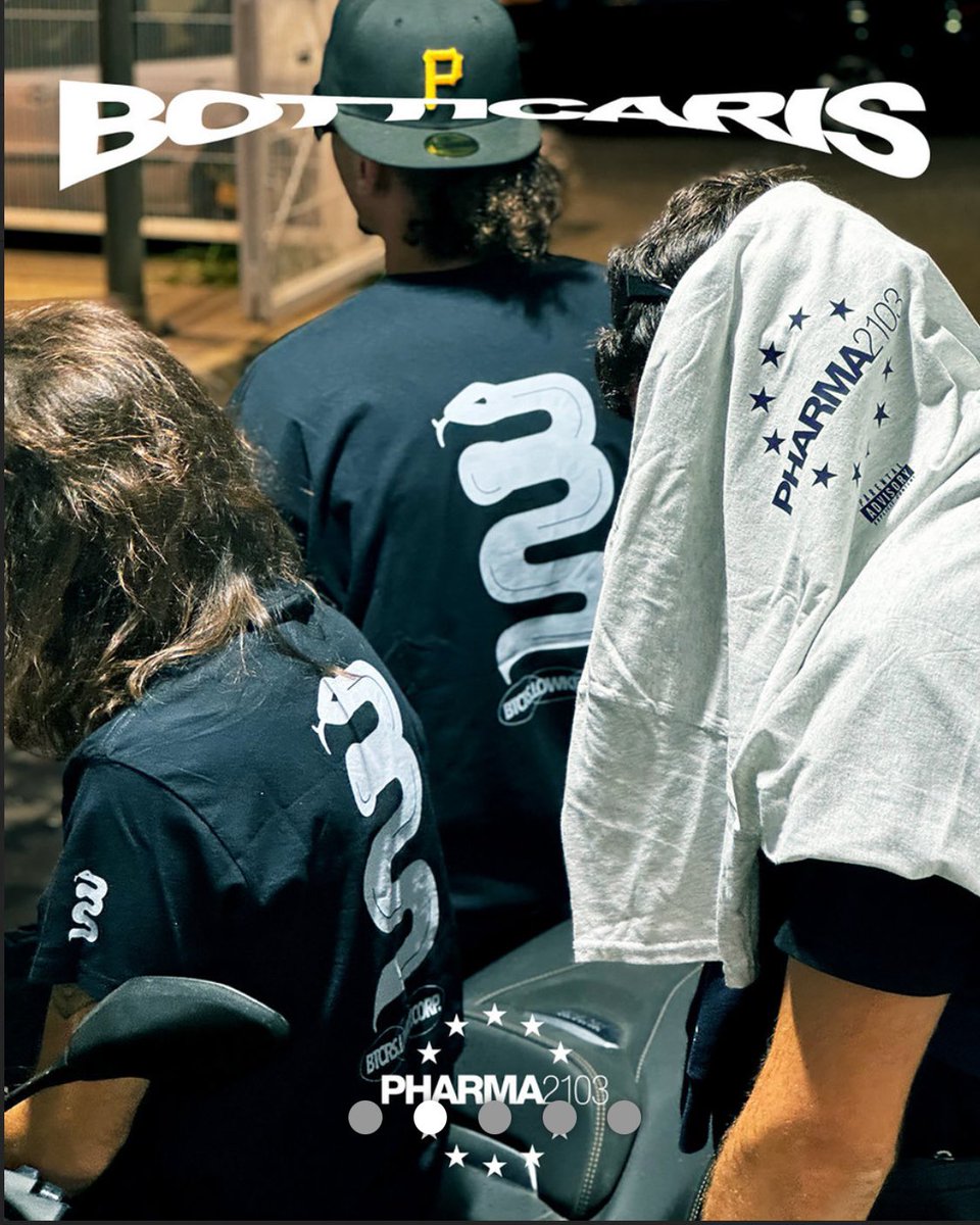 New merch🏴🏳️

-Black Local shirt
-Pharma Album shirt

✴️✴️✴️

boticarios.bandcamp.com/merch