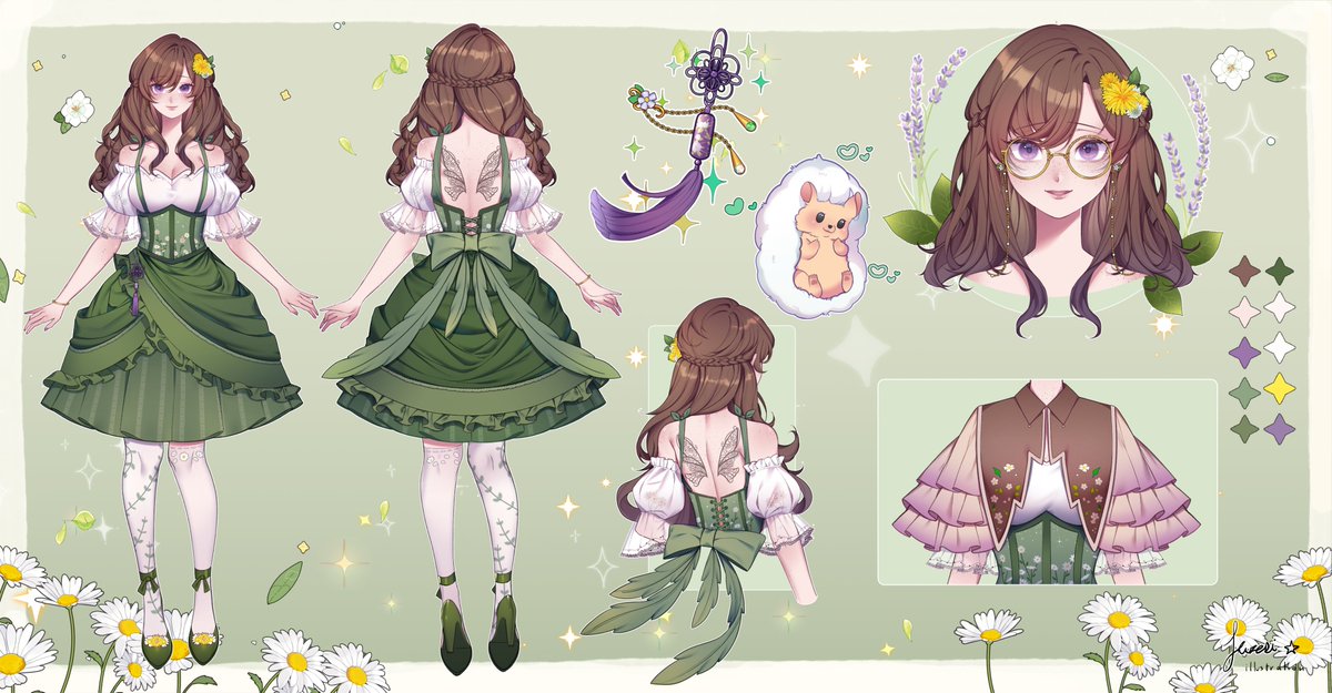 likelylatte's tweet photo. hi, i'm latte! a dandelion vtuber who runs the wishmaker cafe! i love making people laugh, &amp; playing story-driven games! it's nice to meet you! 
🌼 https://t.co/LT1smyEQCv 
🌼https://t.co/2s35TQuvsi 
🌼https://t.co/sUlGhpiZM5 
🌼art tag: #lartte https://t.co/InWkBtadIf