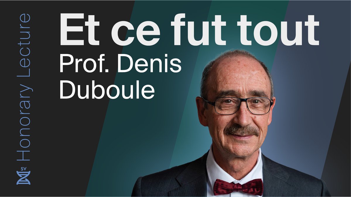 EPFL Life Sciences (@epflsv) on Twitter photo 🎓 Honorary Lecture by Prof. Denis Duboule <a href="/Duboule/">Denis Duboule</a> "Et ce fut tout"
🗓 January 27 🕒17:15 - 19:00 | 📍 EPFL, SV 1717
Celebrate a remarkable career in developmental biology. Free registration required: memento.epfl.ch/event/honorary… 🎓 Honorary Lecture by Prof. Denis Duboule <a href="/Duboule/">Denis Duboule</a> "Et ce fut tout"
🗓 January 27 🕒17:15 - 19:00 | 📍 EPFL, SV 1717
Celebrate a remarkable career in developmental biology. Free registration required: memento.epfl.ch/event/honorary…