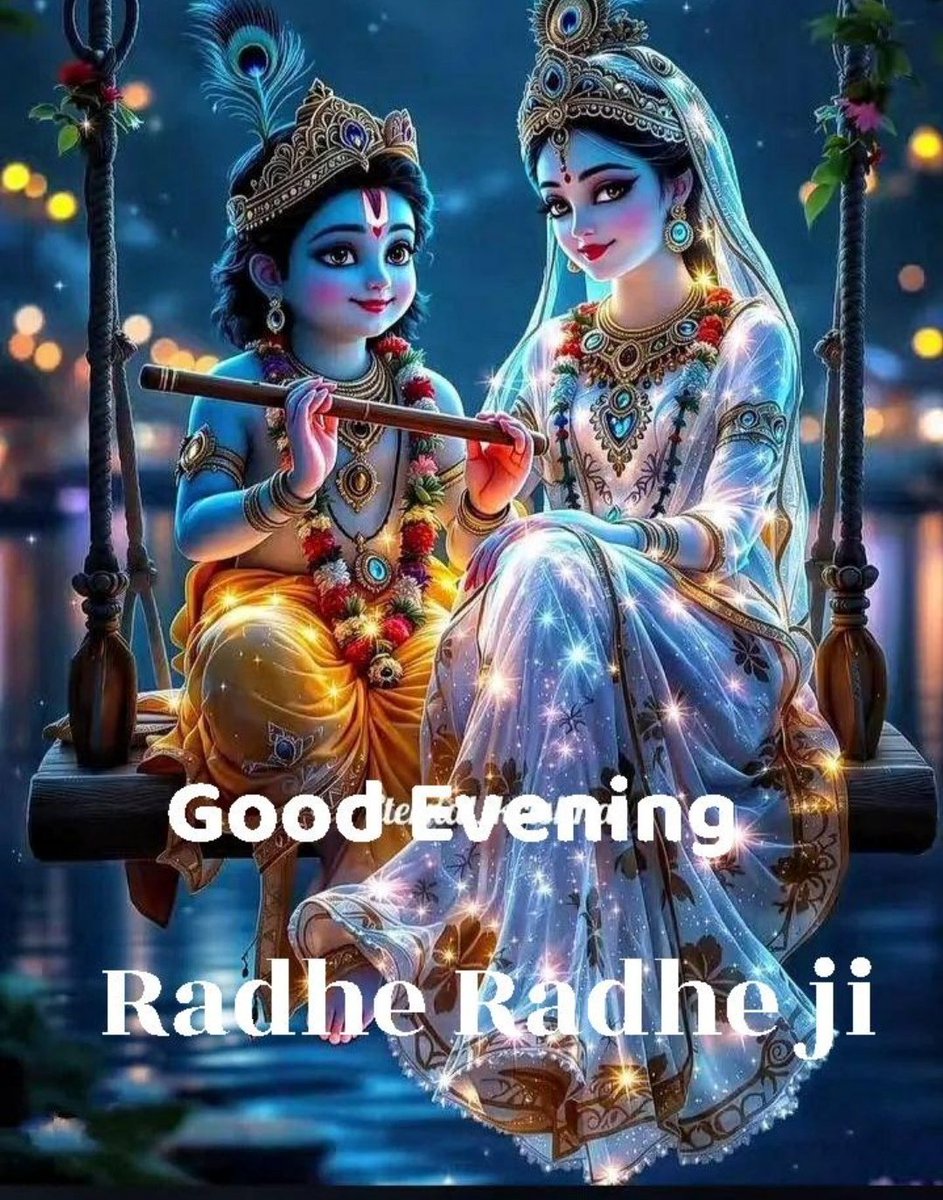 sweety_010203's tweet photo. Good evening dear all friends 🥰 
Jay Shri Krishna Radhe Radhe 🙏🙏 https://t.co/14BPMZALgB