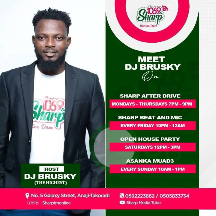 Make a Date with me on <a href="/sharpfmonline/">Sharp 106.9 FM</a> 

                    THE HIGHEST