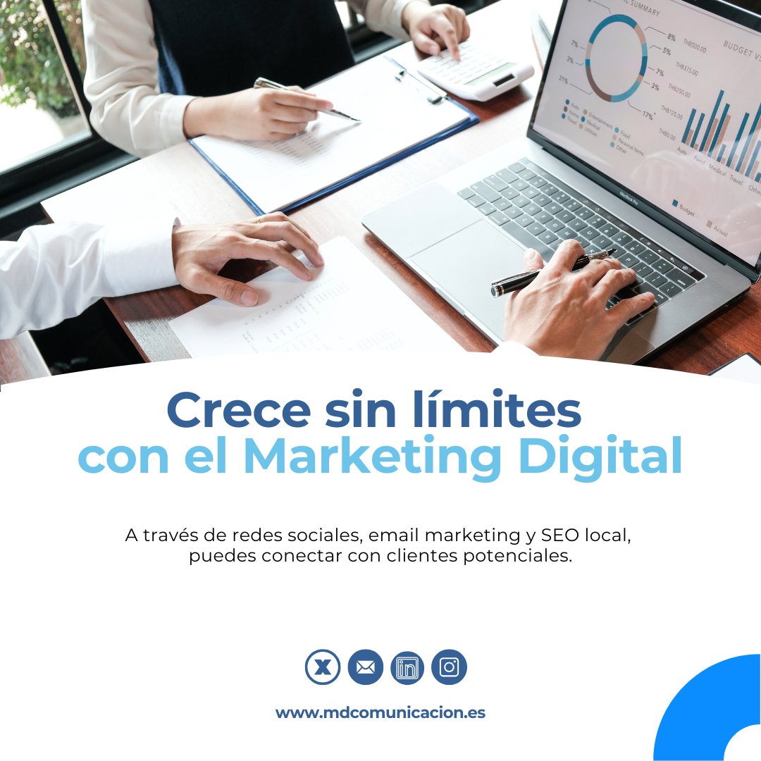🌍 El 𝐌𝐚𝐫𝐤𝐞𝐭𝐢𝐧𝐠 𝐃𝐢𝐠𝐢𝐭𝐚𝐥 es la llave para expandir tu negocio

¿Sabías que con el marketing digital tu pequeña empresa puede llegar más allá de su base local?