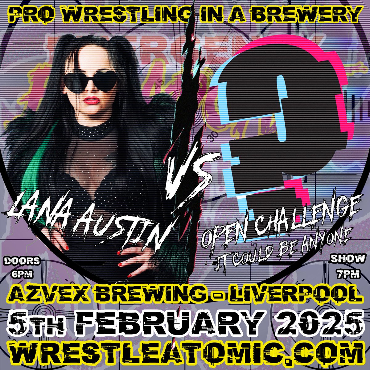 Here's all the matches so far announced for 5th Feb!

HARLEY HUDSON Vs ALEXXIS FALCON Vs HOLLIE BARLOW

ROB DRAKE Vs BIG DEC McCARTHY 

ACT TWO (c) Vs TRAIL OF DEAD

LANA AUSTIN OPEN CHALLENGE 

SCOTT OBERMAN (c) defends his title!

Plus more to come...