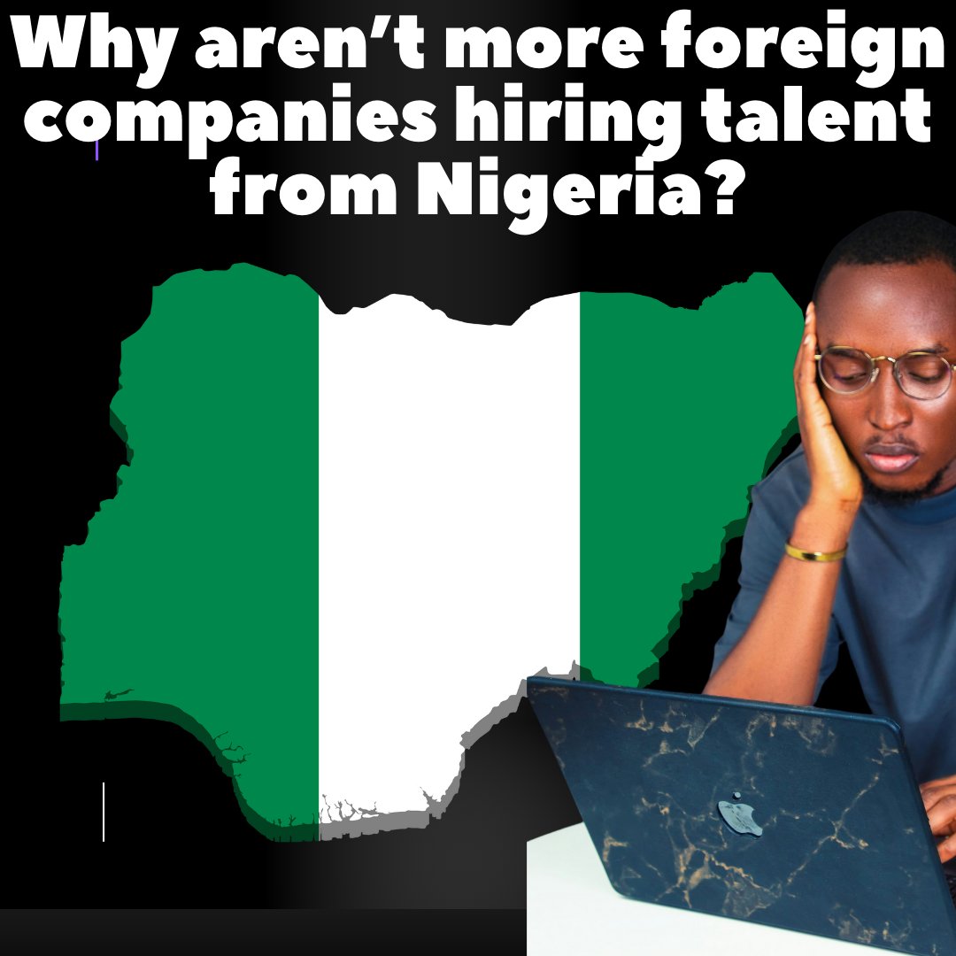 Dayjee_Crypt's tweet image. 1/ 🌍 Why aren’t more foreign companies hiring talent from Nigeria?

Remote roles often favor countries like the Philippines, Vietnam, and Jamaica. While they’re great, Nigeria has untapped potential. So, why are we overlooked? 🤔

A 🧵