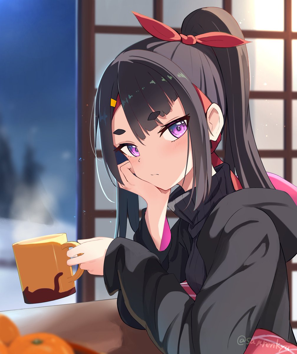 「冬いろはちゃん #OC 」|みーせんのイラスト