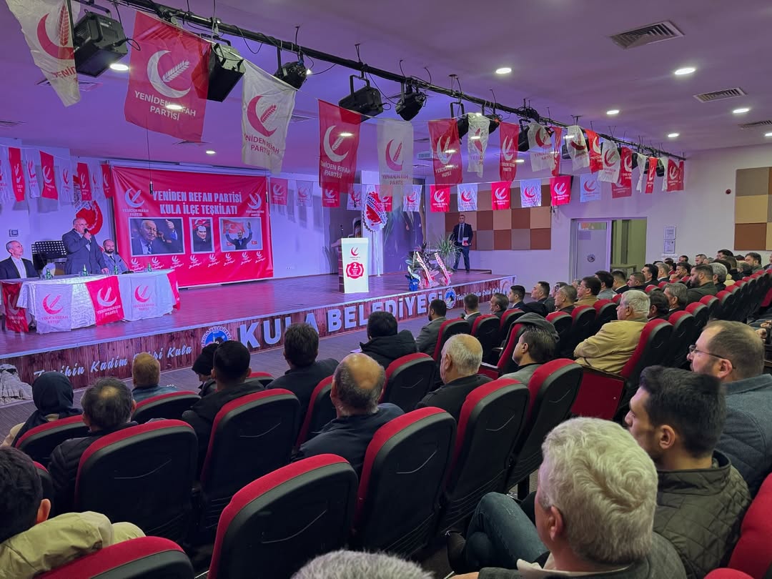 rprefahahmetli's tweet photo. Yerel Yönetimler Başkan Yardımcımız Osman Gezgin, İl Başkanımız Serhat Orhan ve partililerimizin katılımlarıyla Kula 2. Olağan İlçe Kongremizi büyük bir coşku ve heyecanla gerçekleştirdik.

Kongrede İlçe Başkanlığına seçilen Adem Çınar'a ve İlçe Yönetimine başarılar diliyoruz. https://t.co/Eu9AlmySND