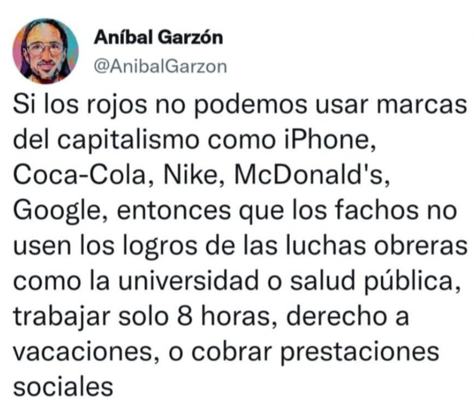 Aplastante conclusión.