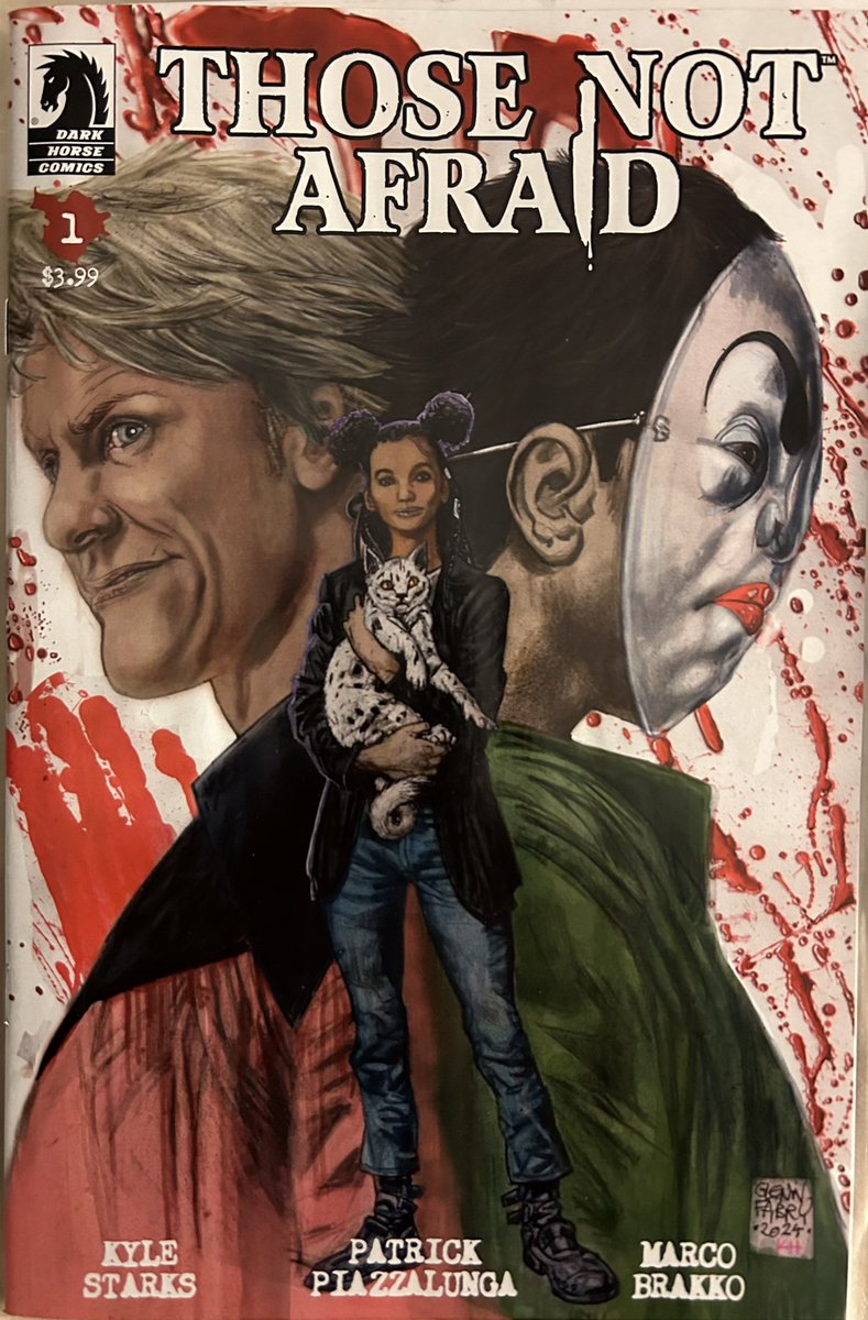 comicsmiz's tweet photo. #ThoseNotAfraid #1 by @TheKyleStarks and @Piaha86 A serial killer podcast explains 30 years ago, the “murder hole killer” had a body count of 57 but was never caught. Now, 2 new serial killers have a bet to see who can beat the record. Interesting premise with moody art. https://t.co/afwqlLItPc