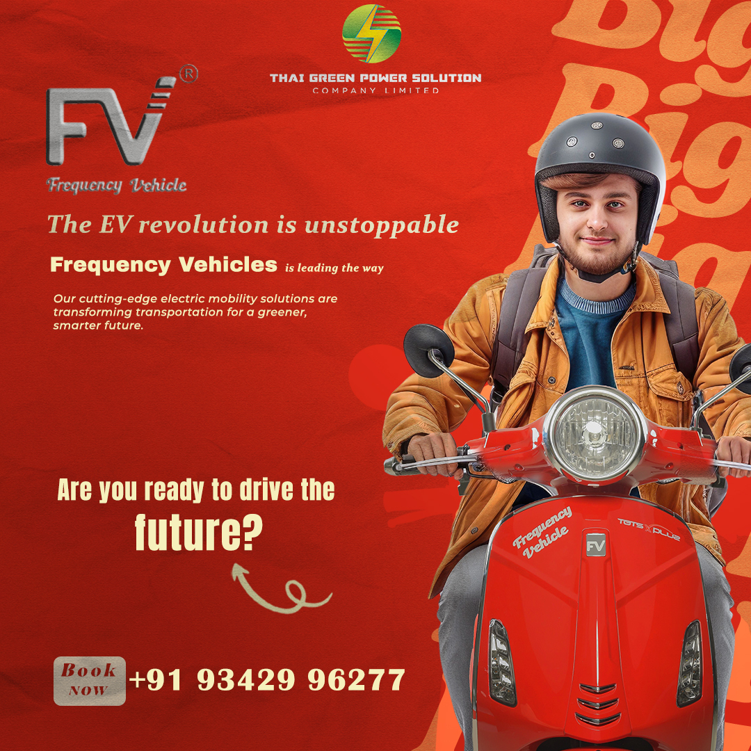 thai_solution's tweet photo. The EV revolution is unstoppable, and Frequency Vehicles is leading the way! ⚡ Our cutting-edge electric mobility solutions are transforming transportation for a greener, smarter future. Are you ready to drive the future? 🚗💨"
 #FrequencyVehicles #EVRevolution #SmartMobility https://t.co/N9LODlhohR