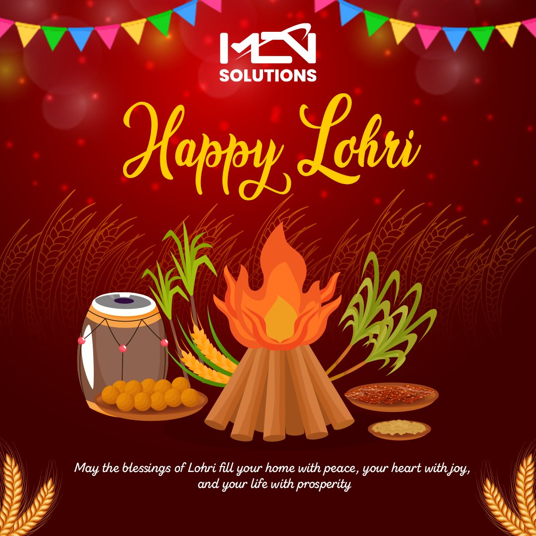 🌾🔥 Happy Lohri! 🔥🌾

May this festival bring warmth, happiness, and prosperity to your life. Celebrate with joy, dance, and delicious treats! 

#HappyLohri #LohriCelebration #FestiveVibes