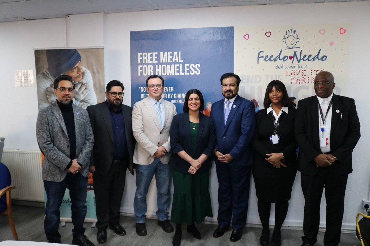 A pleasure to meet the team behind Feedo Needo in the heart of Birmingham last week.

Feedo Needo distributes food and and offers a warm space, hot drinks and even haircuts to the homeless community in our city.

An inspiring reminder that charity begins at home.