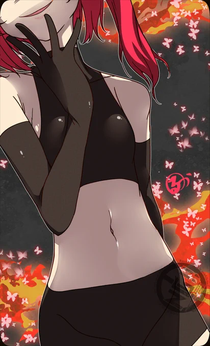 #目元より下で切り出すとエロいらしい (・ε・)?