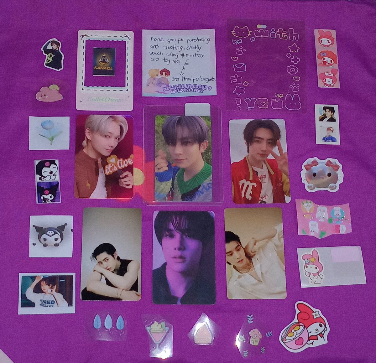 huntergiveaway7's tweet photo. Heeseung orange blood pc + freebies received na po @uwonien thank you so much po for this ga 🫶💗
#nmitnx #nmifc https://t.co/jS43RoBEnC