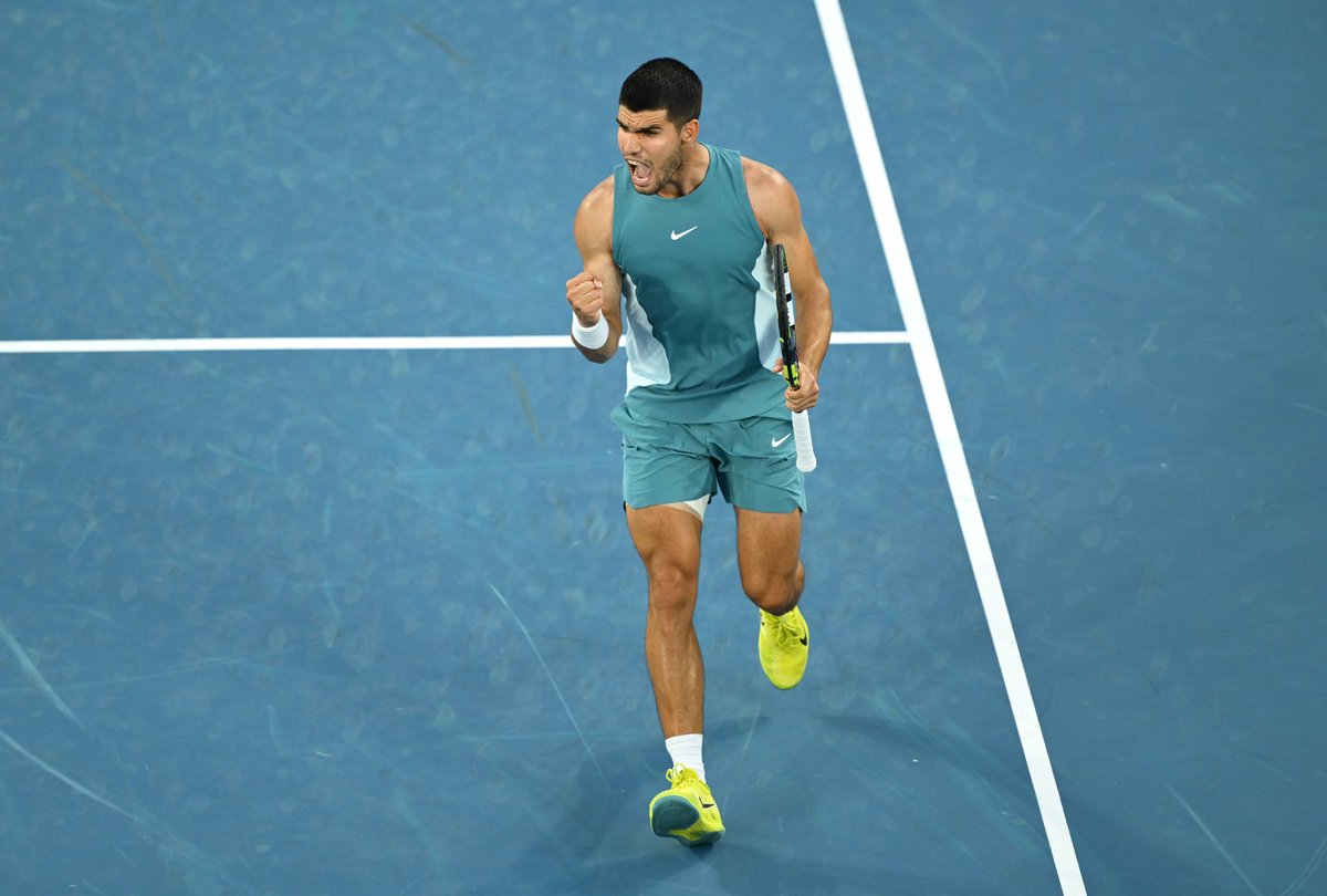 First win of 2025 and good start to the <a href="/AustralianOpen/">#AusOpen</a>, can't wait for more! 😋🔥

📸 Getty