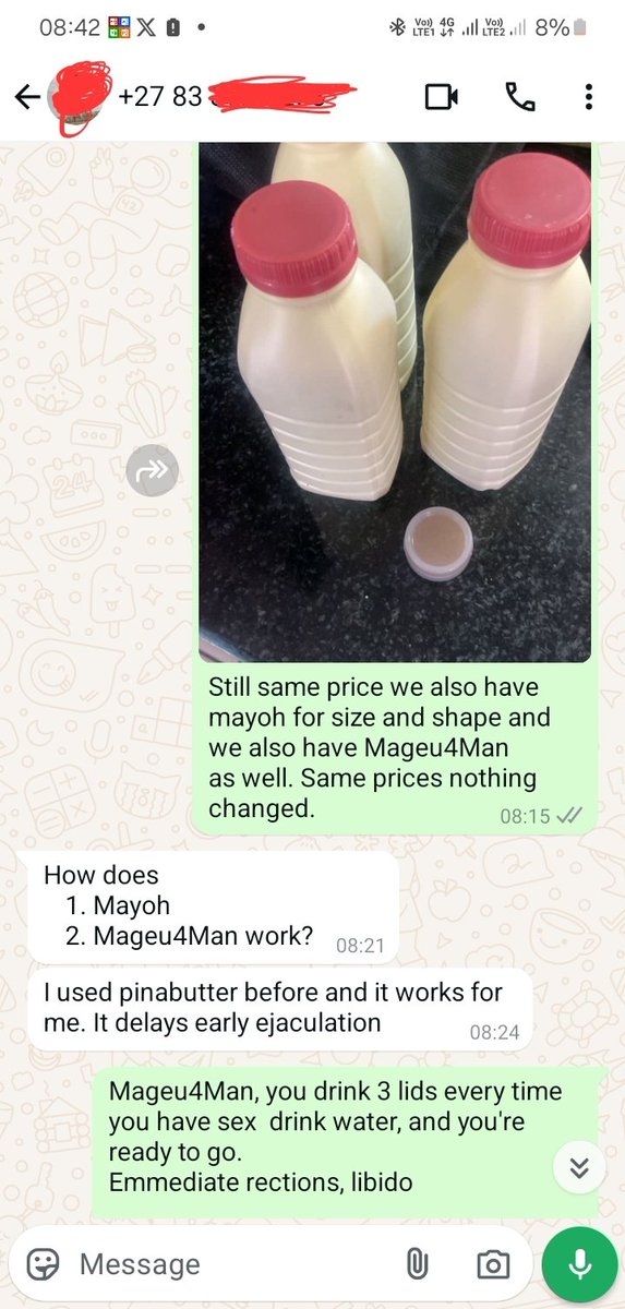 klaas_radebe's tweet photo. I got what you need. #Mayoh for size and shape strength as well. #Pinabutter pina4man sex herb 🌿 for that G-Spot closer so she can get that 🔥 multiple orgasm, no worries punani stay wet coz pina is also a lubricant. 45-minute +rounds is guaranteed. This herbs makes a change. https://t.co/wKIW7pJ4he
