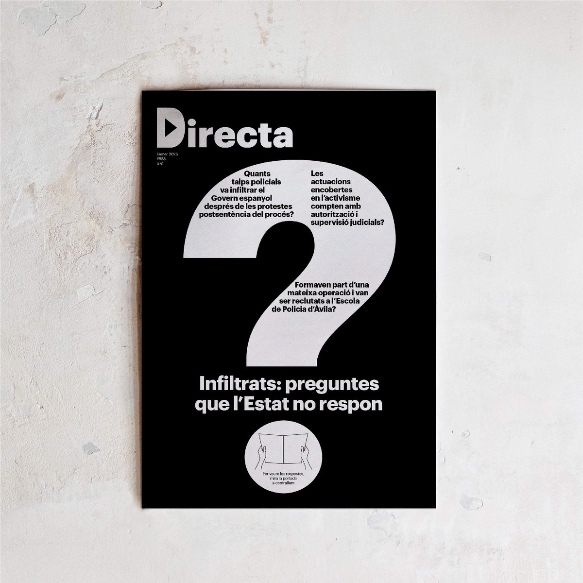 No ens cansarem de dir que sense la tasca incansable de l'equip d'investigació <a href="/La_Directa/">Directa</a> durant tres anys, #Infiltrats3Cat no existiria. Avui a #Directa585 ampliem informació sobre les operacions directa.cat/els-errors-del…

➡️Subscriu-te i la rebràs a casa directa.cat/subscriu-thi/