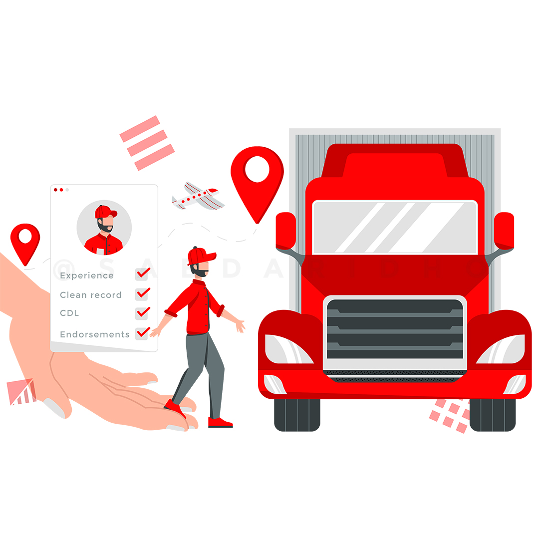 sabdaridho's tweet photo. Thank you for trusting us to create an illustration with the theme of online truck driver services @cdlrna
#flatillustration #web #app #webdesign #webillustration #flatdesign #landingpage #customflatillustration #illustration #truck #onlinemotorcycle #driver #drivertruck https://t.co/7LX6ecAl6g