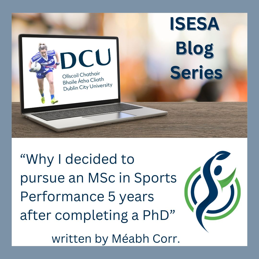 Irish Sport and Exercise Sciences Association (@irishsesa) on Twitter photo <a href="/meabhcorr1/">Méabh Corr, PhD</a> is an Assistant Professor in Sport Pedagogy <a href="/DCU/">Dublin City University</a> . In her blog she discusses her decision to return to the <a href="/atu_ie/">Atlantic Technological University</a> to complete an MSc. in Sports Performance Practice 5 years after completing her PhD.
🖱️ Read the full blog here: buff.ly/3WLnMn8 <a href="/meabhcorr1/">Méabh Corr, PhD</a> is an Assistant Professor in Sport Pedagogy <a href="/DCU/">Dublin City University</a> . In her blog she discusses her decision to return to the <a href="/atu_ie/">Atlantic Technological University</a> to complete an MSc. in Sports Performance Practice 5 years after completing her PhD.
🖱️ Read the full blog here: buff.ly/3WLnMn8