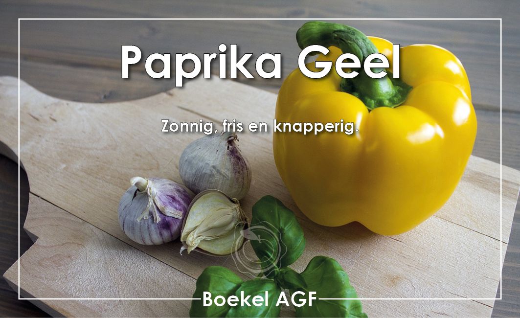 BoekelAGF's tweet photo. Paprika Geel Klasse 1 😋
• Check de aanbieding op de website ➡️ https://t.co/QU83QKAq6G, bekijk de mailing ➡️ https://t.co/hx57zuswcQ
#BoekelAGF #horecagroothandel #HealthyFood #artofplating #AGF #weekaanbieding #chefkok #streekproduct https://t.co/achQ4JfhH5