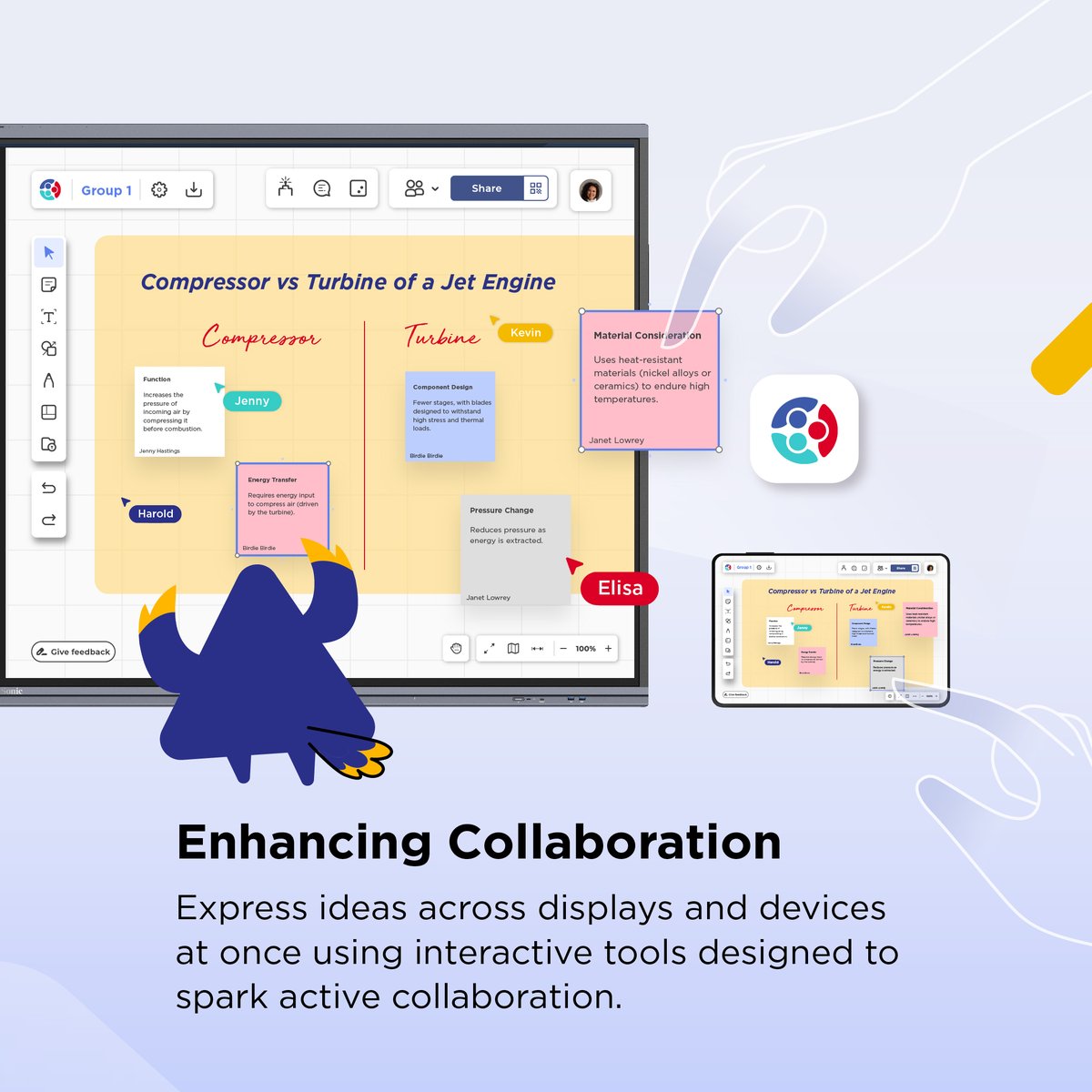 Sneak peek at how we’re redefining higher ed at #Bett2025! 🎓👉

Explore ultra-large ViewBoards &amp; real-time collaboration with TeamOne at Booth NK10.

#LetsLearnTogether!​

🔗 vsonic.global/4fPZOgM
📅 22–24 Jan 2025 | 📍 Booth NK10 ExCeL London | ♿ Accessible