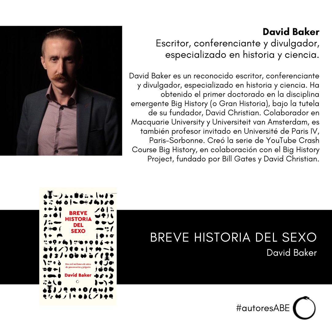 📚 ¡Nuevo lanzamiento! Descubre Breve historia del sexo de David Baker <a href="/davidcanzuk/">Dr. David Baker</a>. Un fascinante viaje por la evolución de la sexualidad humana, desde sus orígenes hasta nuestros días.

📖 Más info: antonibosch.com/libro/breve-hi…

#humanidadesABE