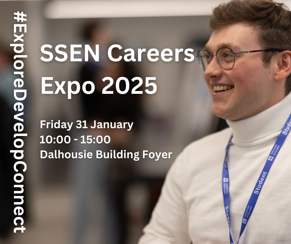 Are you looking for summer internships or graduate roles? This is your chance to connect with 20 top employers offering exciting opportunities in your field!

🗓 Friday 31 January
🕙 10:00–15:00
📍 Location: Dalhousie Building Foyer

Sign up here 👉 buff.ly/3VBPWjp