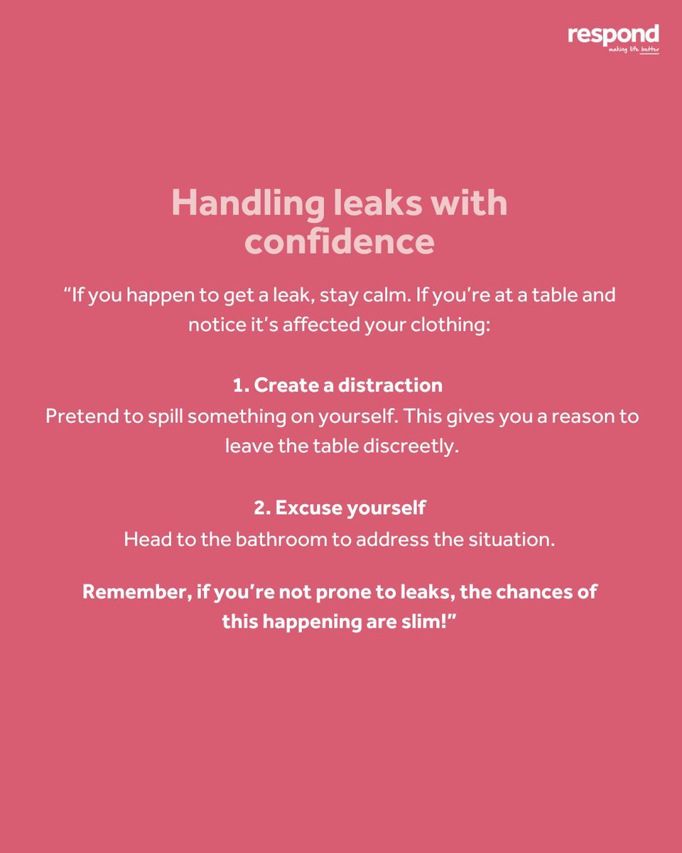 Going to social events with a stoma can feel a bit daunting, with questions like what to wear, what to do if there’s a leak, or even if your bag balloons. Maryrose (@big_c_stomaandme) shares her go-to tips to help you feel confident and ready for anything 💚 

Do you have any