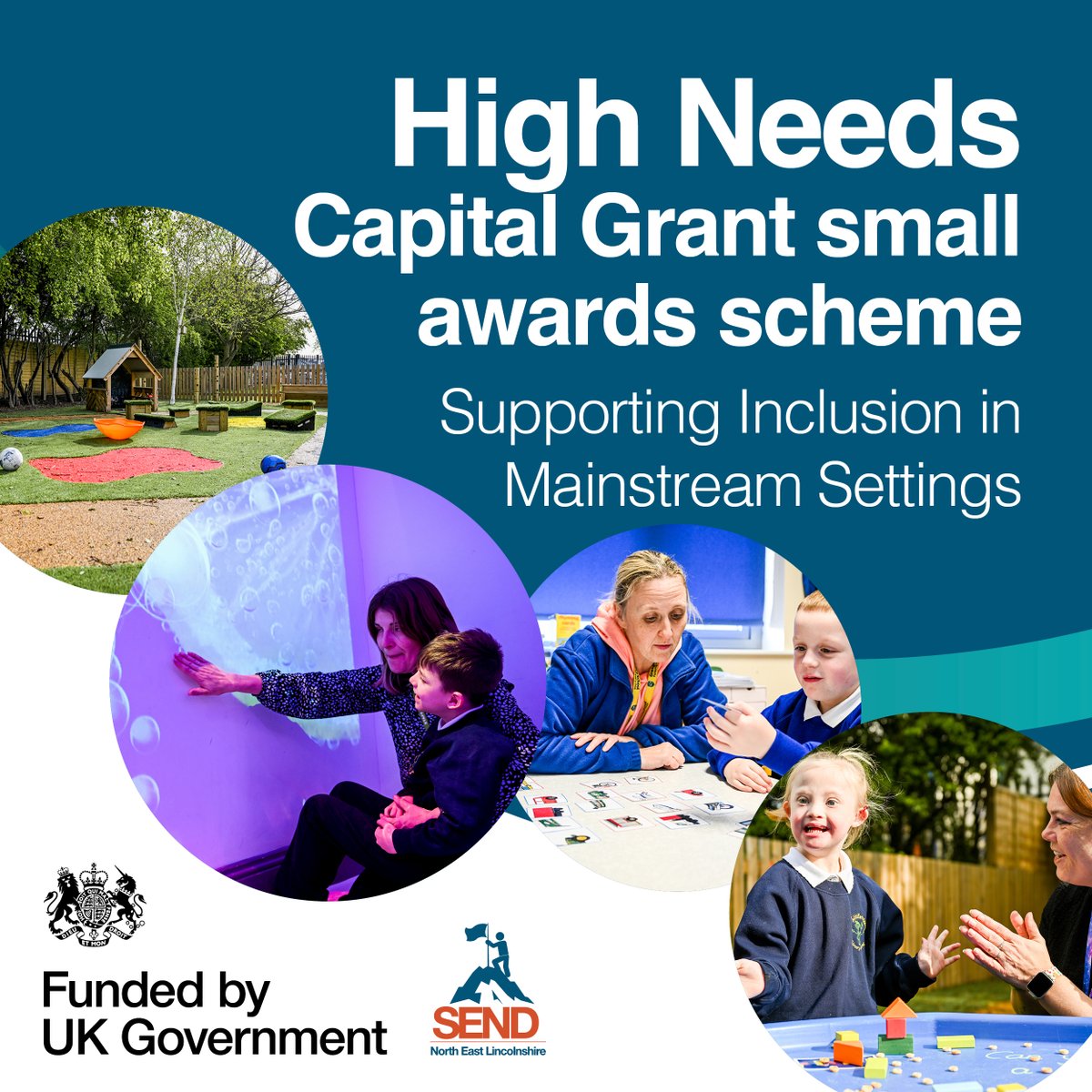 Improve inclusion in your setting by making improvements to spaces. 🙌

Apply for up to £10,000. Learn more about the high needs capital grant fund. 🙋

sendlocaloffer.nelincs.gov.uk/professionals/…