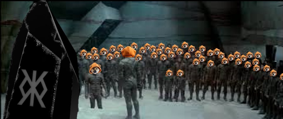 Usmanmalik1616's tweet photo. How many soldiers in the $DOG army show up on red days? https://t.co/e9nz0a1NWG