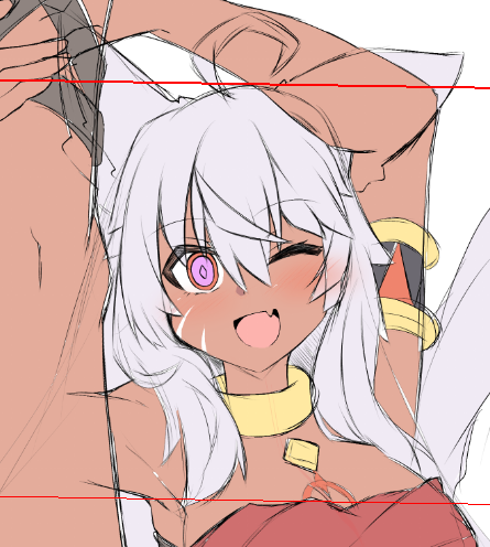 リーシアにウィンクさせたことなかったのでさせてみたら破壊力が増した気がしますねェ… 