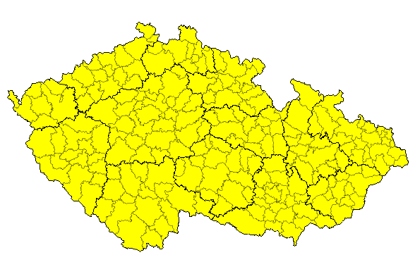 Český hydrometeorologický ústav_VYSTRAHY tweet media