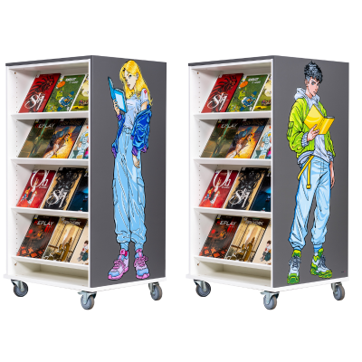 DiblioFR's tweet photo. Romans Graphiques : Une passerelle visuelle vers la littérature
👉 Le roman graphique est une forme narrative unique qui mêle l’art visuel à des récits souvent profonds et variés.
Découvrez notre mobilier pour romans graphiques : https://t.co/FTnkvWFpG9
#romansgraphiques #BD https://t.co/HYF04MF6Qy
