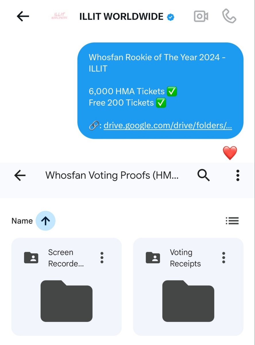 conhavevotes's tweet photo. 011225 #convtproofs

Whosfan Rookie of The Year - #ILLIT
✅ 6,000 HMA Tickets
Sold to @ILLITuniverse_

Thank you so much for purchasing! �� https://t.co/RD3CjbgZYh