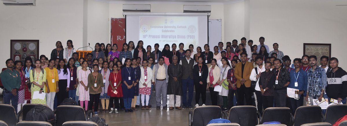 Ravenshaw150's tweet photo. #PravasiBharatiyaDivas  2025 celebrations @DHE_Odisha https://t.co/QOjV0qVW1f