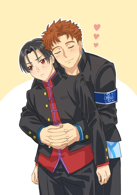 最終回後のまたあら重てぇな、と思いつつ好きにさせてあげるあらちゃんと、あらちゃんが逃げないことに感動してる大型わんこ 