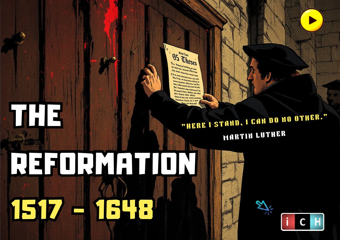 icHistory's tweet image. History Teaching Resources = The Reformation - Free PDF history teaching resources, ideas, and new review activities :-)  #historyteacher #ww1 #histedchat ⬇️⬇️⬇️ichistory.com/new-free.html