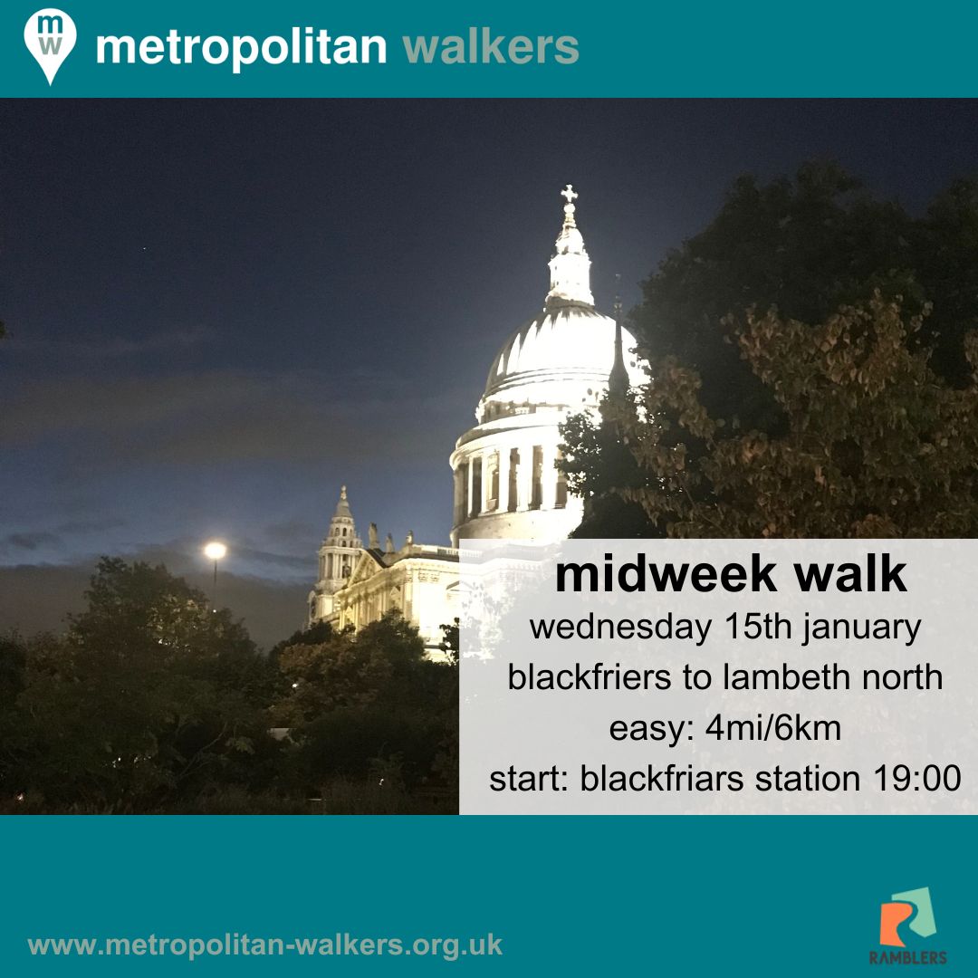 Metropolitan Walkers👣 tweet media