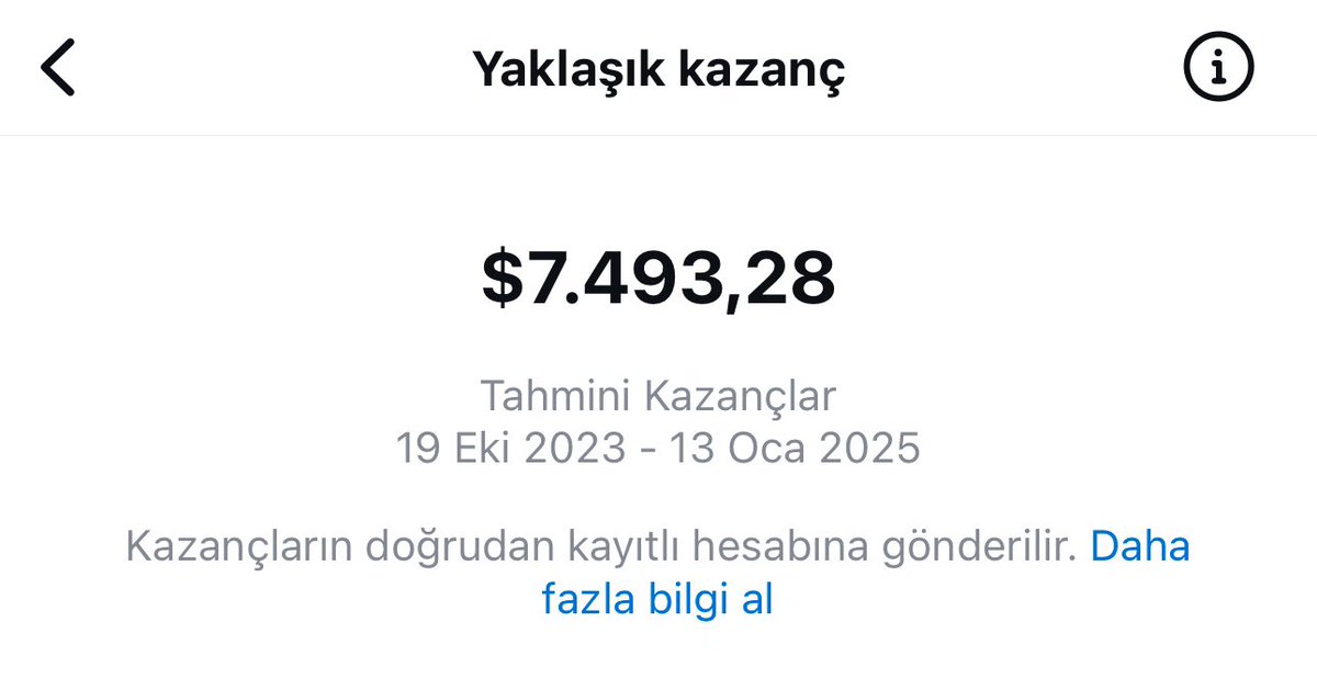 🚨 İnstagram bize 2 yıldır yaklaşık +7 bin dolar ödeme yapmak istiyor. Lakin biz bu ödemeyi almak istemiyoruz. Onun yerine sizlere hediye etmek istiyoruz.

Şart felan yok. Bu paylaşımı beğenip telegrama katıladak yorumlara iban/trc20 bırakmanız yeterlidir.

7 kişiye 1.000’er $