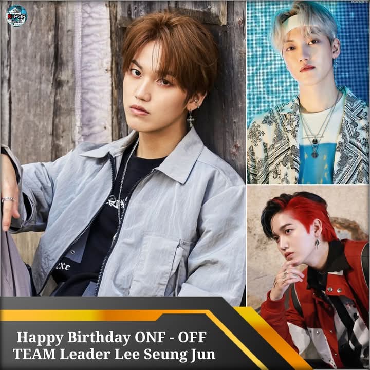 THEKPOPWOR46706's tweet image. Happy Birthday! 🎂🎁🎉
#ONF - OFF TEAM Leader #LeeSeungJun
1995.01.13 💗