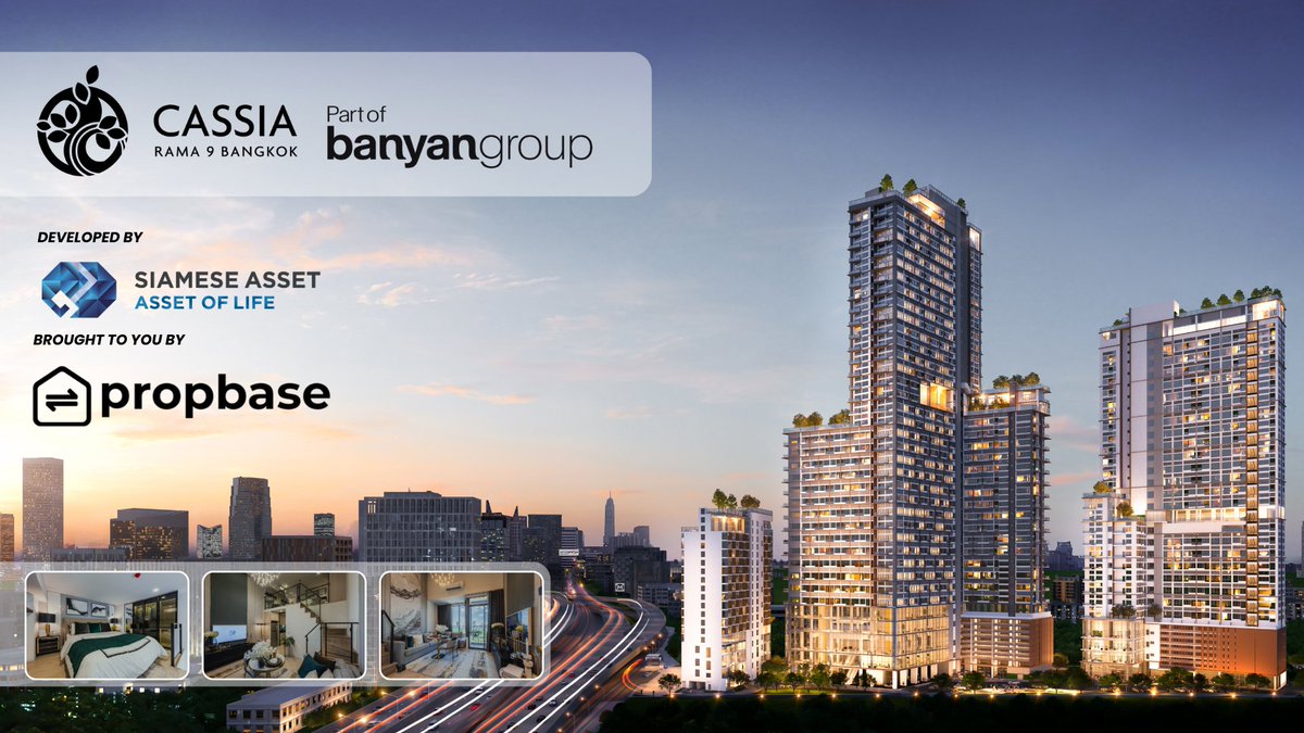 🌴 BIG ANNOUNCEMENT! 🌴

Introducing our next asset offering: CASSIA by Banyan Tree, developed with Siamese Asset PLC 🌴🏢 Luxurious 4 Star Hotel Investment in Sunny☀️ Bangkok,Thailand

🔗 Sign Up Now: nexus.propbase.app/marketplace

Cassia by Banyan Tree offers exceptional investment