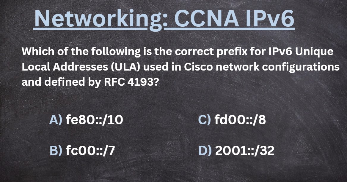 TechJotNet's tweet image. Do you know the answer?
#Networking #CCNA