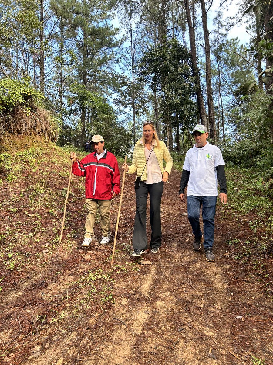 AlemaniaenRD's tweet image. Inauguración de nuestro #microproyecto en El Palero, Santiago Rodríguez! 🌿 Se construyeron dos miradores y un puente colgante para promover el #ecoturismo en la región 🇩🇪🤝🇩🇴 Un destino ideal para los amantes de la naturaleza y tod@s que buscan un toque de aventura @GermanAmbDR