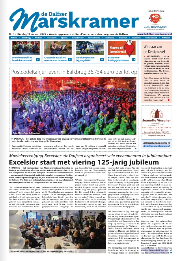 De krant is weer naar de drukker. Online voorproefje? yumpu.com/nl/document/re…