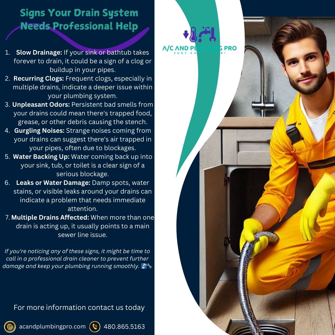 ACandPlumbing's tweet image. Signs Your Drain System Needs Professional Help
#acandplumbingpro #drainproblems #plumbingservices